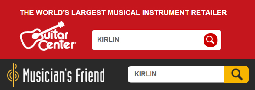 Kirlin Cable is very pleased to announce that we are now available for purchase on guitarcenter.com and musiciansfriend.com.